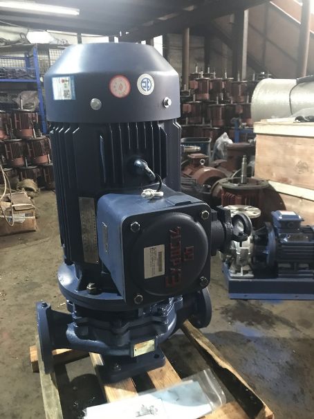 ISG立式防爆離心泵帶煤安證大中電機